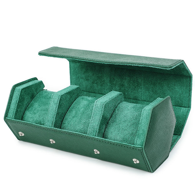 Genuine Leather Watch Storage Box