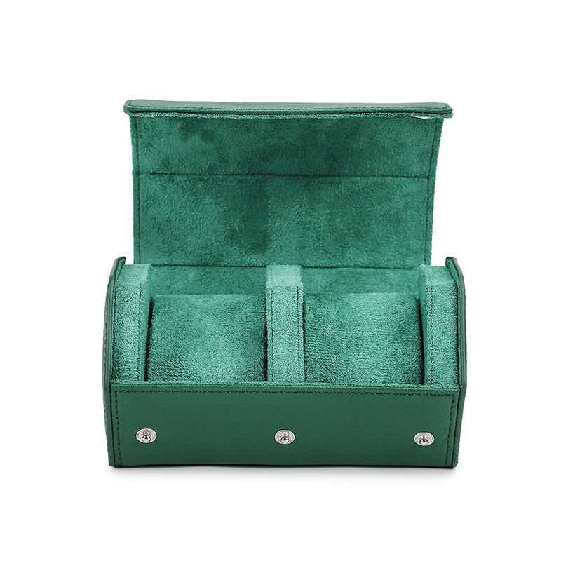 Genuine Leather Watch Storage Box